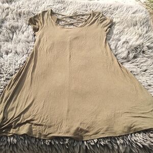 𝅺cypress Green Babydoll Dress